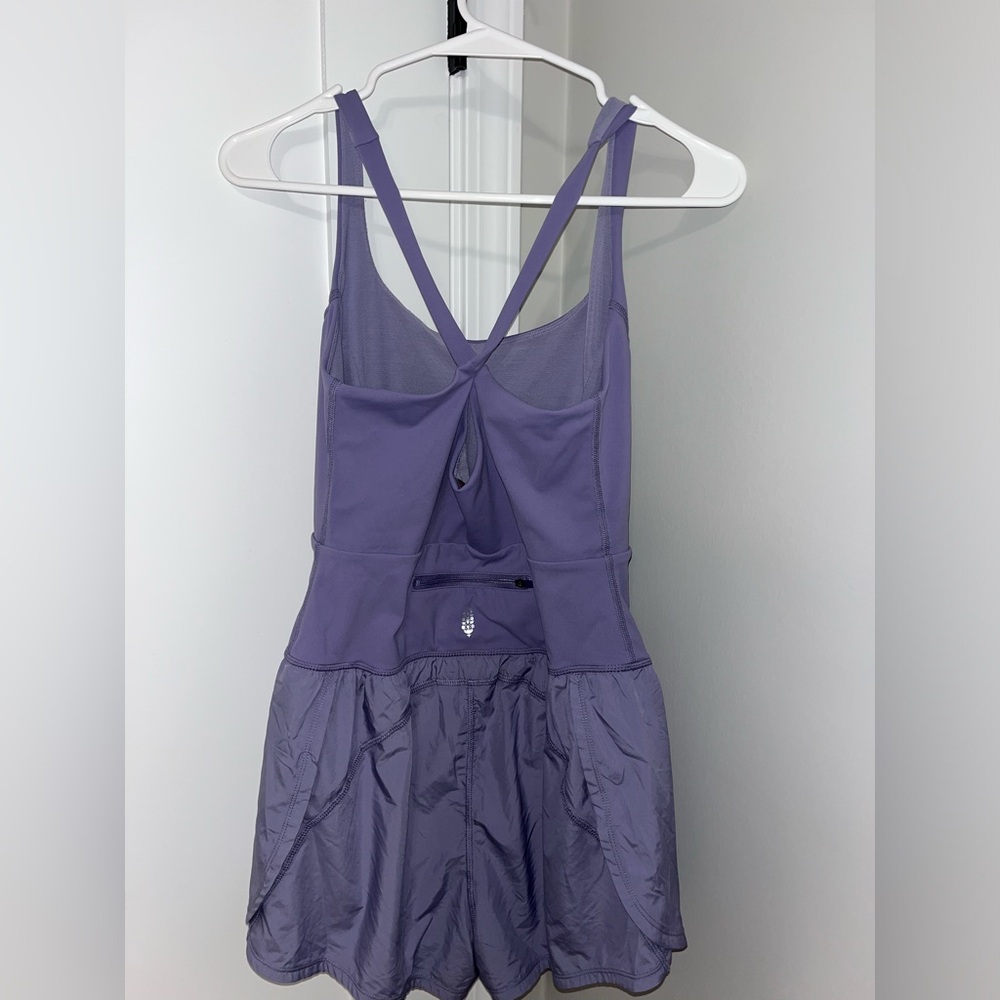 Free People Purple Jumpsuit